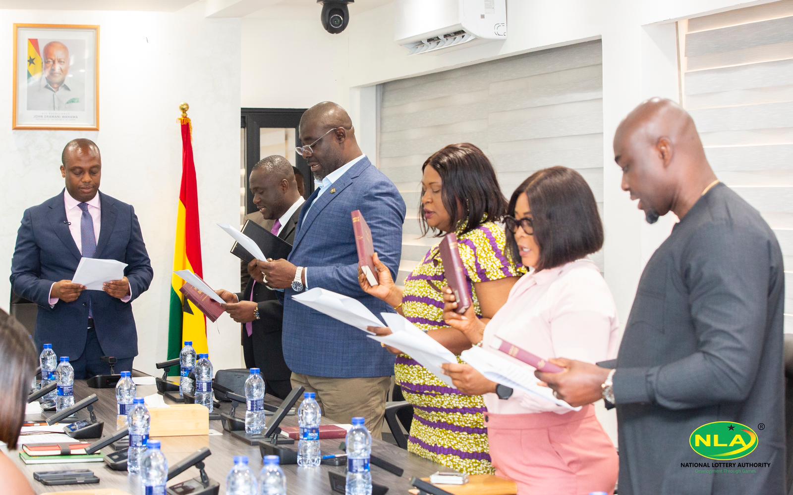 INAUGURATION OF NLA GOVERNING BOARD - NLA News | National Lottery ...